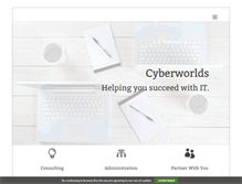 Tablet Screenshot of cyberworlds.com